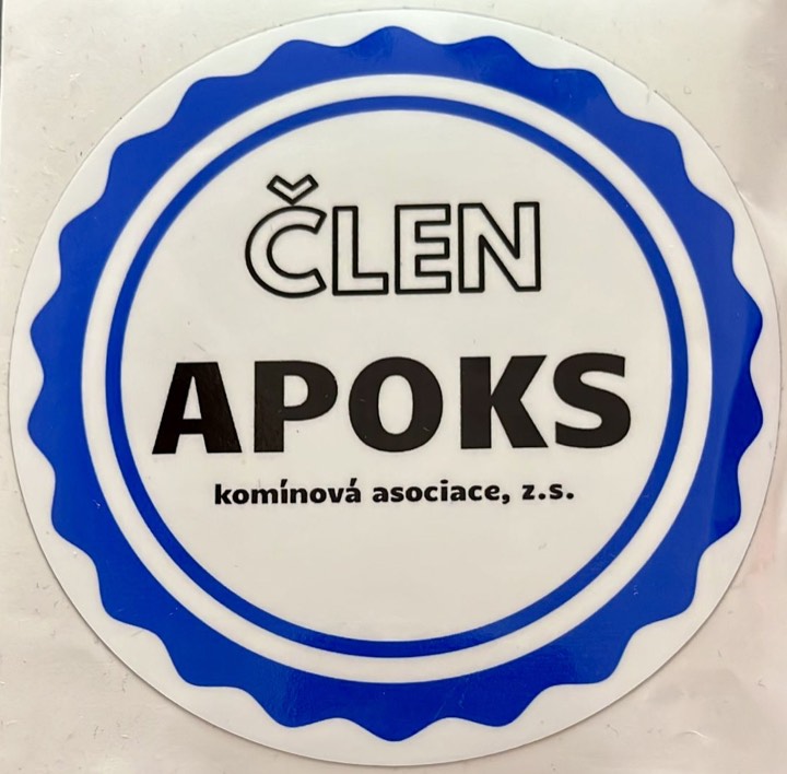 Certifikace – členství v komínové asociaci APOKS.
