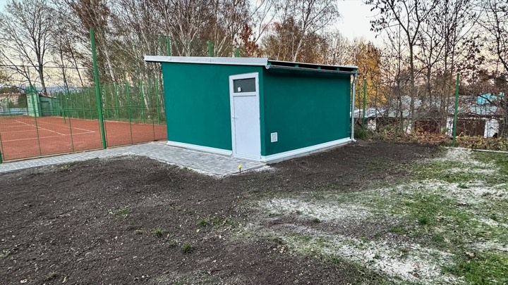 Stavba multifunkční kůlny na skladování nářadí – Chodov.