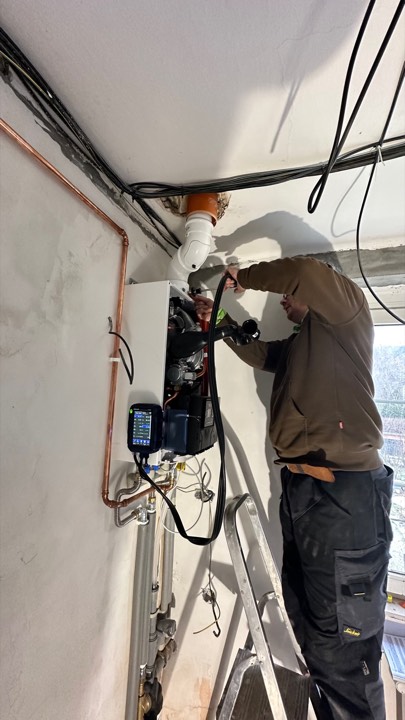 Nový kotel – instalace / nastavení.